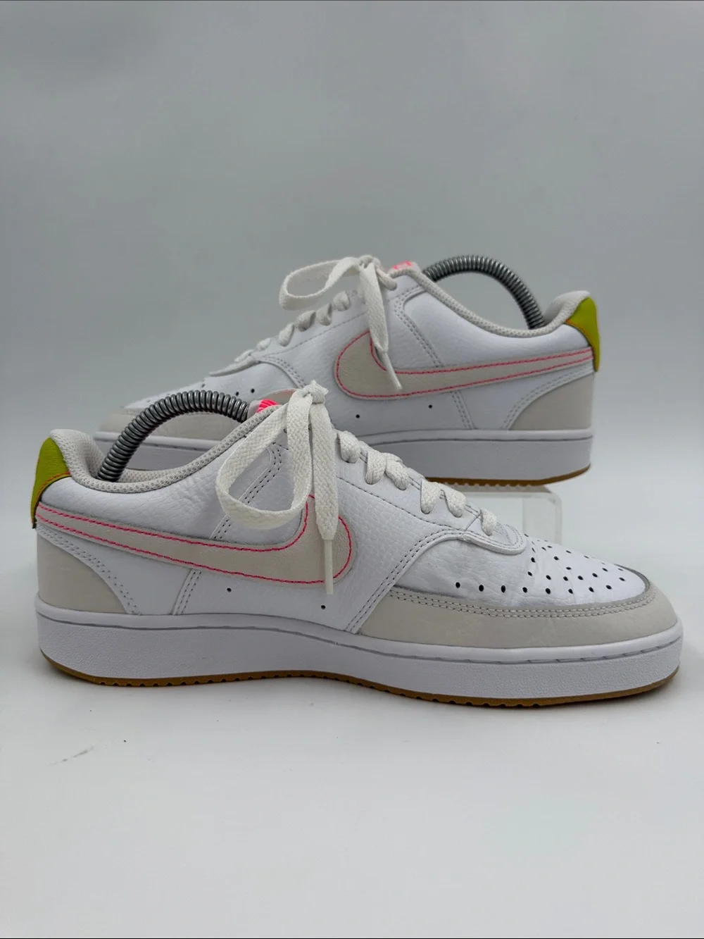 Nike Court Vision Low 'White Pink' (Style Code: FJ4569-100) Women's Size 8.0